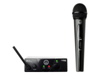 AKG WMS40 Wireless Mini Single Vocal Set Wireless Microphone System, Band US25-D AKG WMS40 Wireless Mini Single Vocal Set Wireless Microphone System, Band US25-D